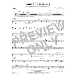 White Christmas - Horn in F