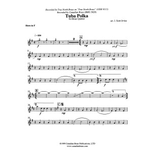 Tuba Polka - Horn in F