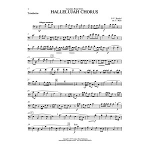 Hallelujah Chorus - Trombone (B.C.)