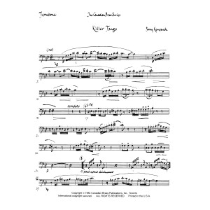 Killer Tango - Trombone (B.C.)