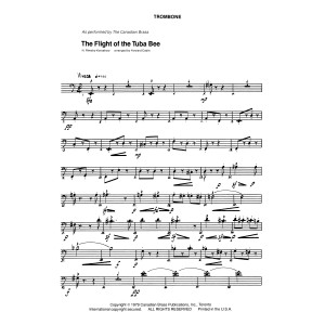 The Flight of the Tuba Bee - Trombone (B.C.)