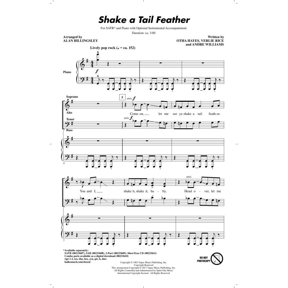 Shake A Tail Feather