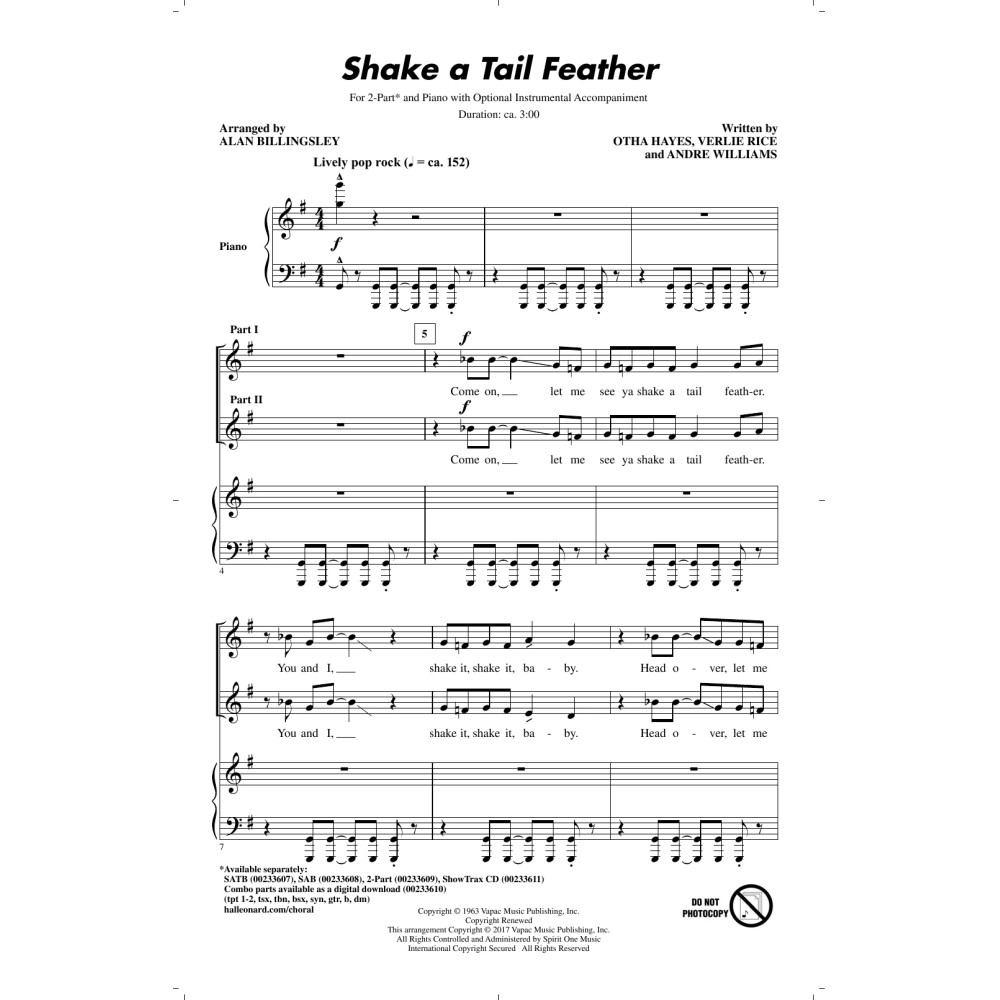 Shake A Tail Feather