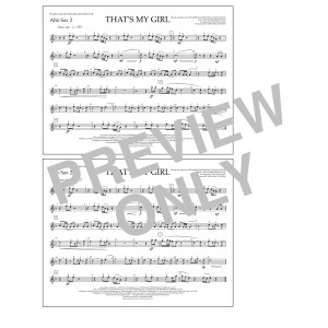 That's My Girl - Alto Sax 2