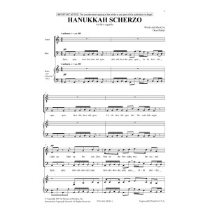 Hanukkah Scherzo
