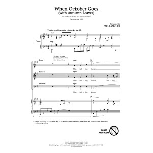 When October Goes (with Autumn Leaves)