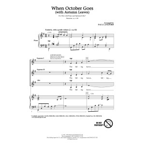 When October Goes (with Autumn Leaves)
