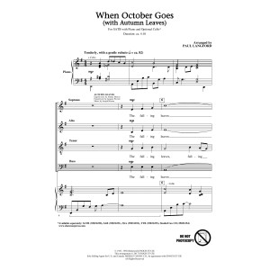When October Goes (with Autumn Leaves)