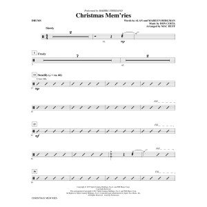 Christmas Mem'ries - Drums