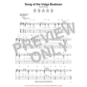 Song Of The Volga Boatman