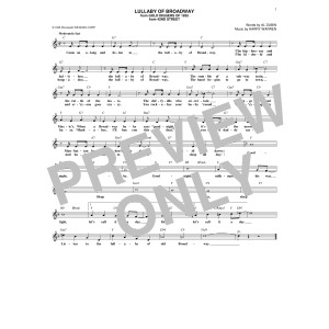 Lullaby Of Broadway