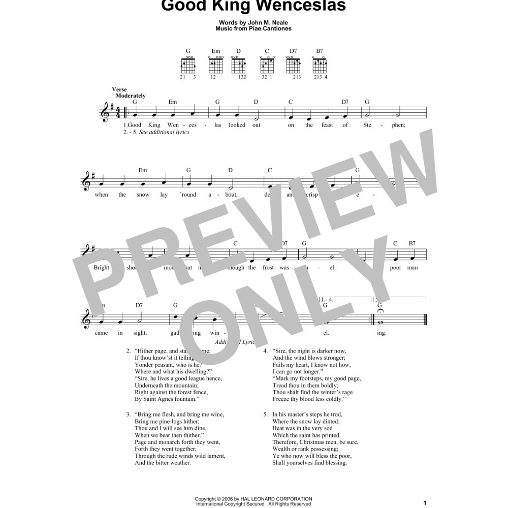 Good King Wenceslas