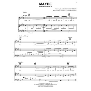 Maybe (from Miss Saigon)