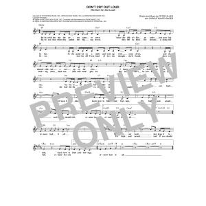 Don't Cry Out Loud (We Don't Cry Out Loud) (from The Boy From Oz)