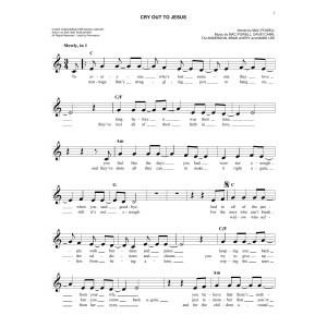 Cry Out To Jesus