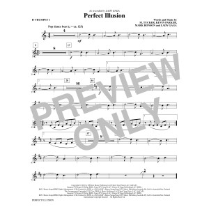 Perfect Illusion - Bb Trumpet 1
