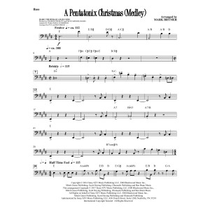 A Pentatonix Christmas (Medley) (arr. Mark Brymer) - Bass