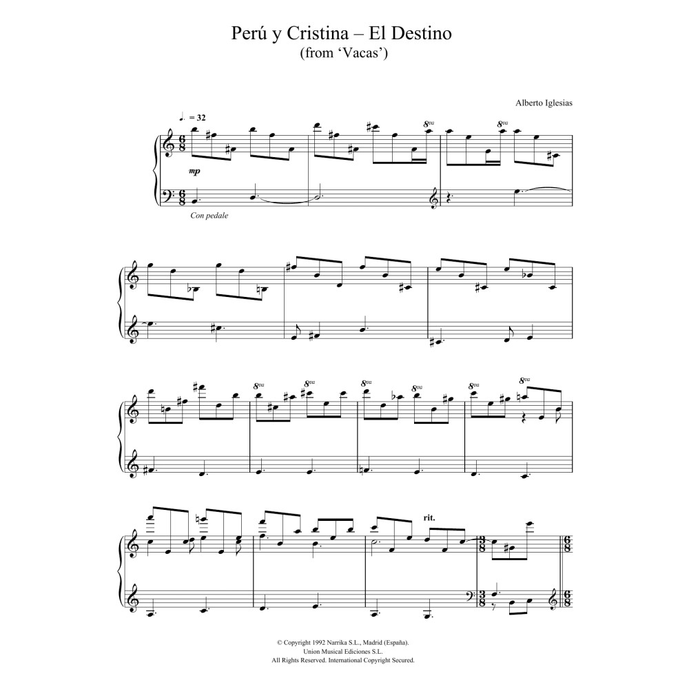 Peru y Cristina - El Destino (from "Vacas")