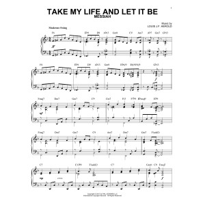 Take My Life And Let It Be [Jazz version]