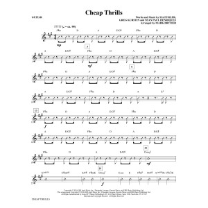 Cheap Thrills - Guitar