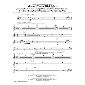Moana - Clarinet