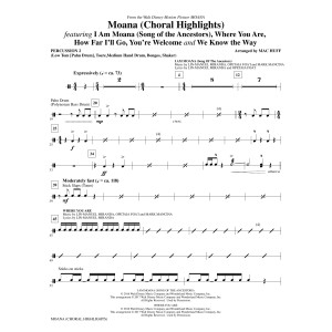 Moana - Percussion 2