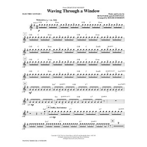 Waving Through a Window - Guitar 1