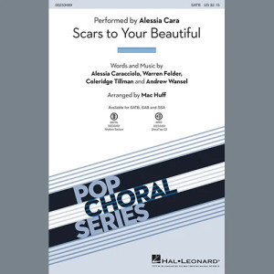 Scars to Your Beautiful (arr. Mac Huff) - Synthesizer