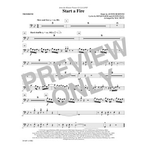 Start a Fire - Trombone