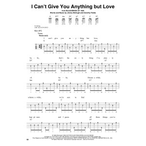I Can't Give You Anything But Love