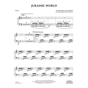 Jurassic World - Piano