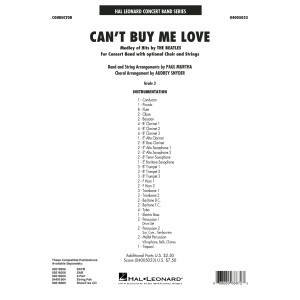 Can't Buy Me Love - Conductor Score (Full Score)