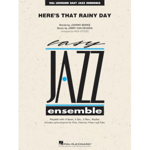 Here's That Rainy Day - Conductor Score (Full Score)