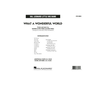What A Wonderful World Dl - Full Score