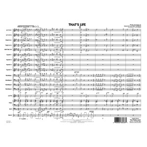 That's Life - Conductor Score (Full Score)