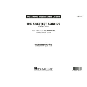 The Sweetest Sounds (Alto Sax Feature) - Conductor Score (Full Score)