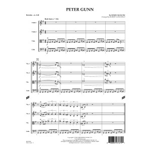 Peter Gunn - Conductor Score (Full Score)