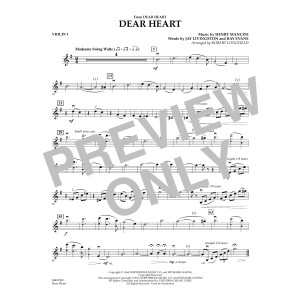 Dear Heart - Violin 1