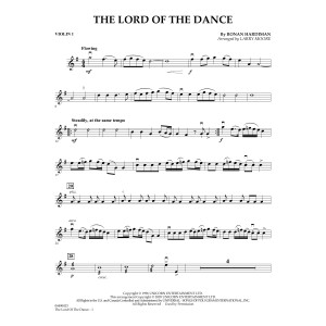 The Lord of the Dance - Violin 1