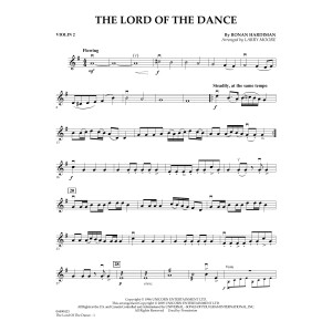 The Lord of the Dance - Violin 2