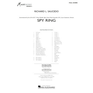 Spy Ring - Conductor Score (Full Score)