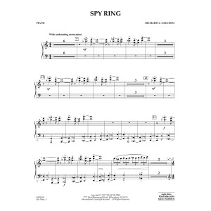 Spy Ring - Piano