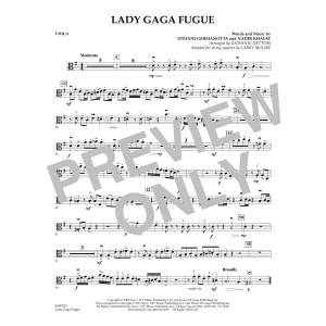 Lady Gaga Fugue - Viola
