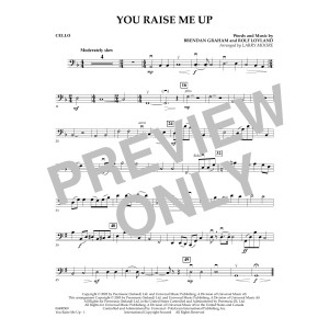You Raise Me Up - Cello