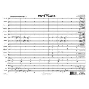 You're Welcome (from Moana) (arr. John Wasson) - Conductor Score (Full Score)