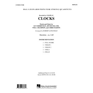 Clocks - Full Score