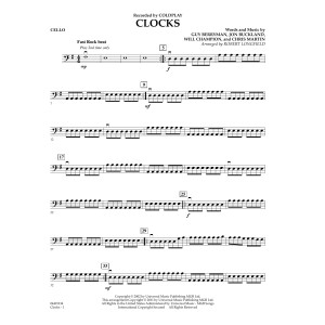 Clocks - Cello