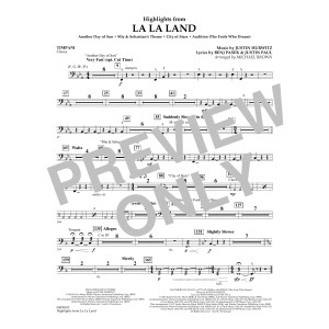 Highlights from La La Land - Timpani