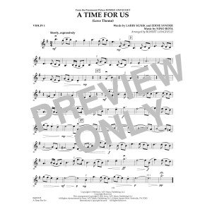 A Time for Us (from Romeo and Juliet) - Violin 1