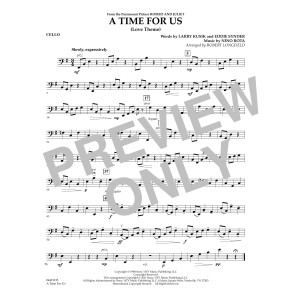 A Time for Us (from Romeo and Juliet) - Cello